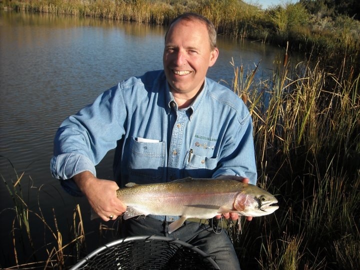 Dan Kohler fishing outdoors
